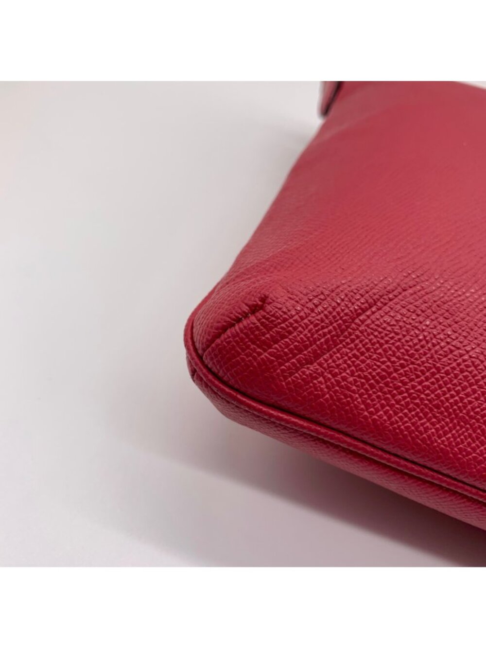 Coach Pink Pebbled Leather Rowan File Bag - Picture 9 of 11